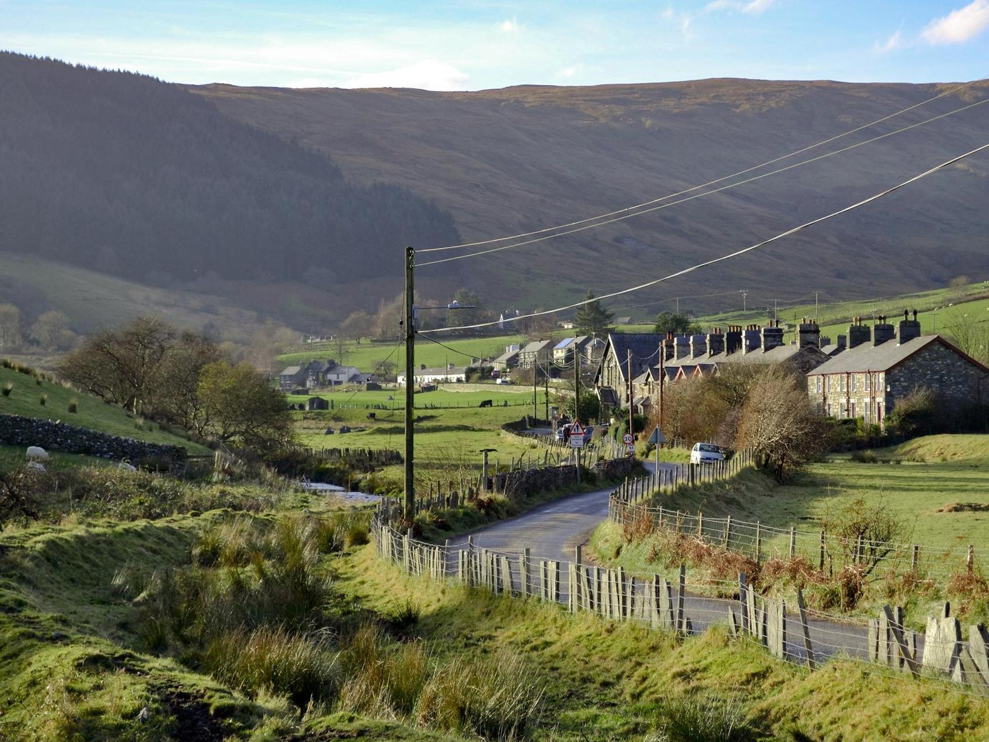 Bryn Rhos Goch Villa Dolwyddelan Exteriör bild